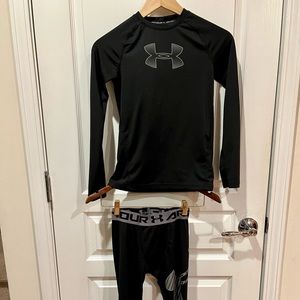 Youth Under Armour heatgear set
